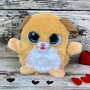FurReal‎ Fuzzalots Interactive Toy Feeding Puppy Color-Change Sounds Lights Tan